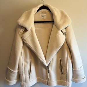 CREAM VIGOSS NICE BOMBER JACKET
